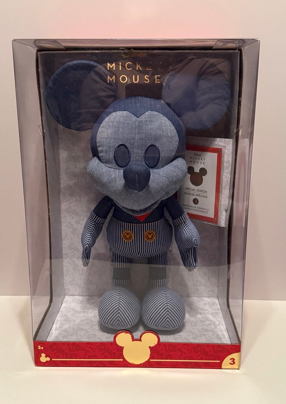 2020 Disney Year of the Mouse Train Conductor Mickey Mouse Plush (March)